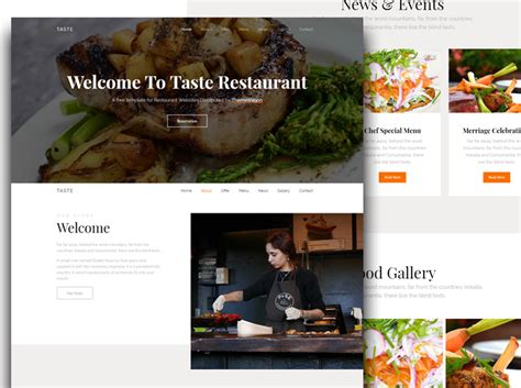 Image result for Bootstrap 4 Recipes Template