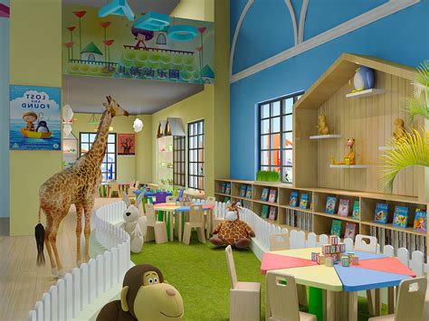 幼儿园阅读区的设计|幼儿园建筑设计公司|空间|室内设计|SCD空间设计 - 原创作品 - 站酷 (ZCOOL)