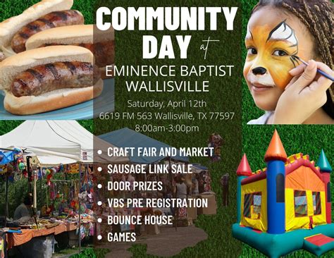 Community Day: Spring Market and Childrens Fair, 6619 FM 563 ...