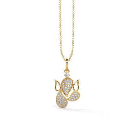 Sacred Glow Lord Ganesha Pendant – Aire