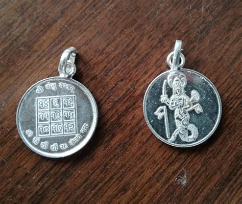 Ketu Yantra Silver Pendant – Kalyanastrogems