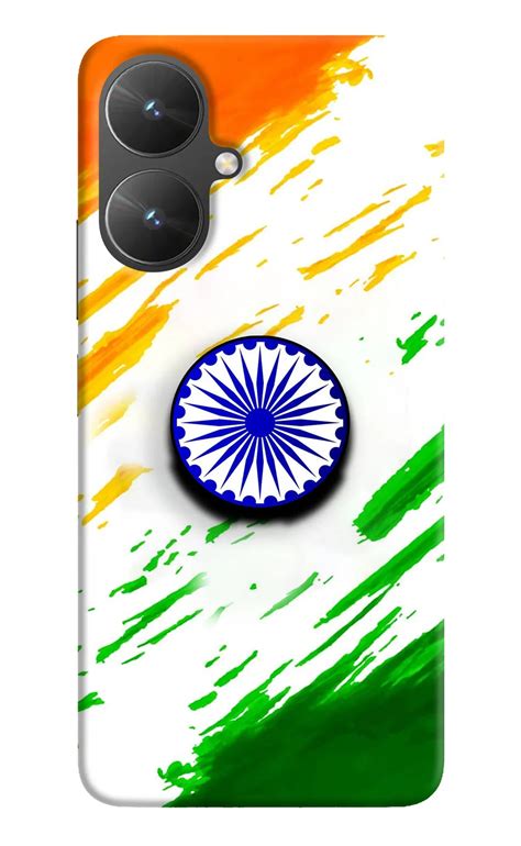 Buy Indian Flag Ashoka Chakra Poco M6 5G Pop Case at just Rs.169 – Casekaro