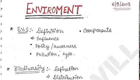 Environment Notes PDF For All Competitive exam | Environment Geography ...