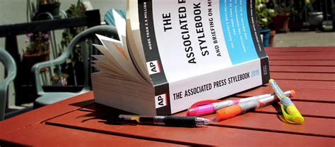 How I Learned to Use My AP Stylebook