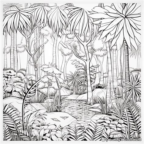 Coloring Pages Rainforest
