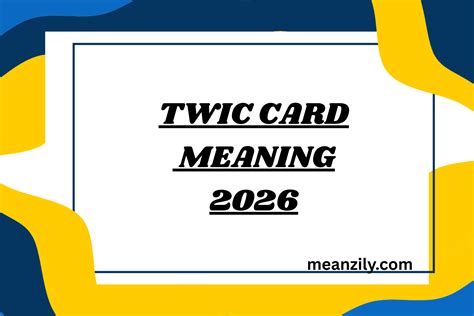 TWIC Card Meaning Explained Hidden Security Rules Port Access Secrets ...