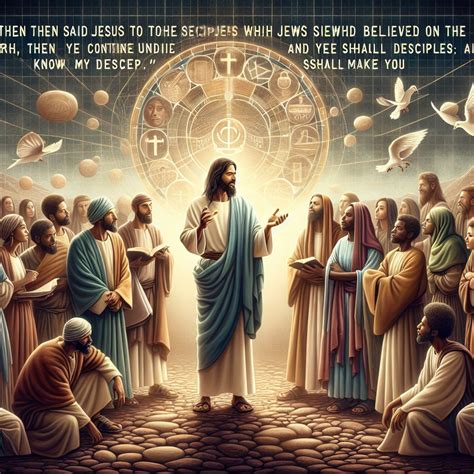 What does John 8:31-32 mean? | Bible Art