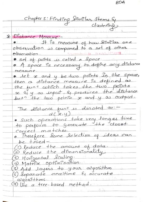 BDA 5th chapter notes - big data analytics - BDA chapters: Finding ...