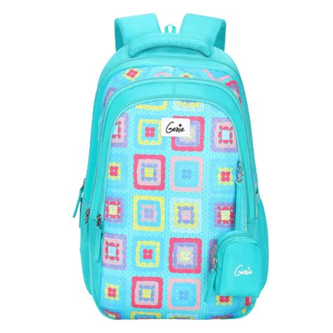 Buy Genie Paige Teal in Color Laptop Backpack 19 inch at Amazon.in