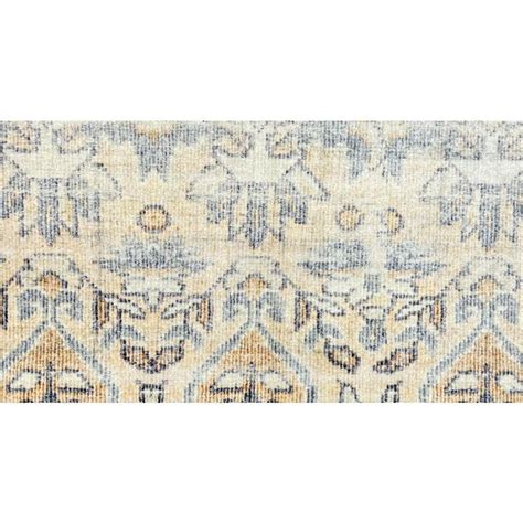Studio 67 Sweet Curry 2.29 ft x 3.92 ft Cream Gray and Rust Kilim Style ...