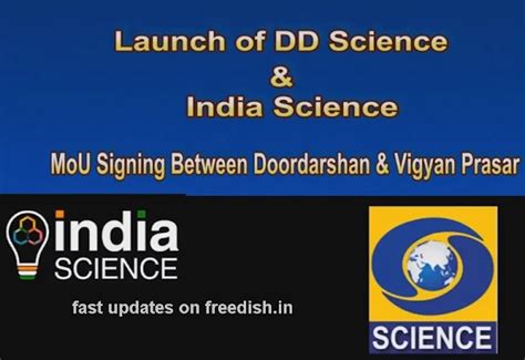 DD Science & India Science TV Channel Programs on OTT | Freedish