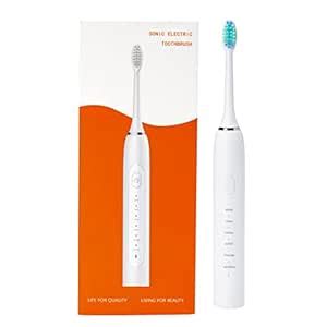JIALTO Sonic Electric Toothbrush: 6 Modes, Fast Charge, Sonic Tech, 3x ...