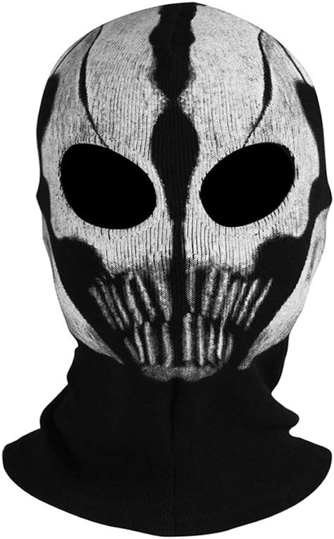 Buy INN Fabric Ghost Mask Balaclava Skull Hood White Online at Lowest ...