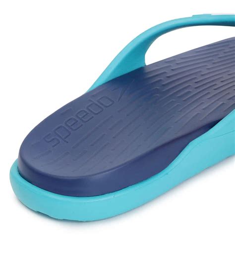 Buy Speedo Dual Colour Thong Ammonite-Aquarium-White Footwear Online ...