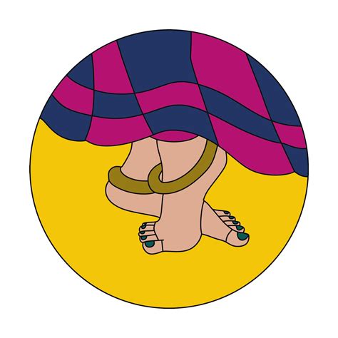 MDF Pre Marked Round Foot Print– Hobby Decor Pvt Ltd