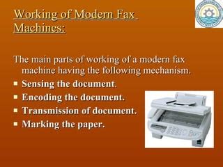 Image result for Explain How a Fax Machine Works