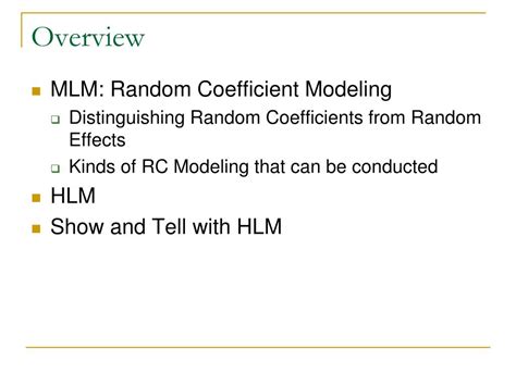Multi-Level Model Assumptions 的图像结果