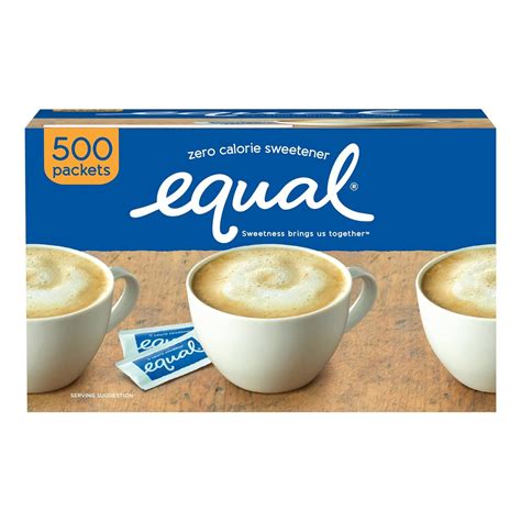 Equal Sugar Substitute Equal 500 - Count Packets : Amazon.in: Grocery ...