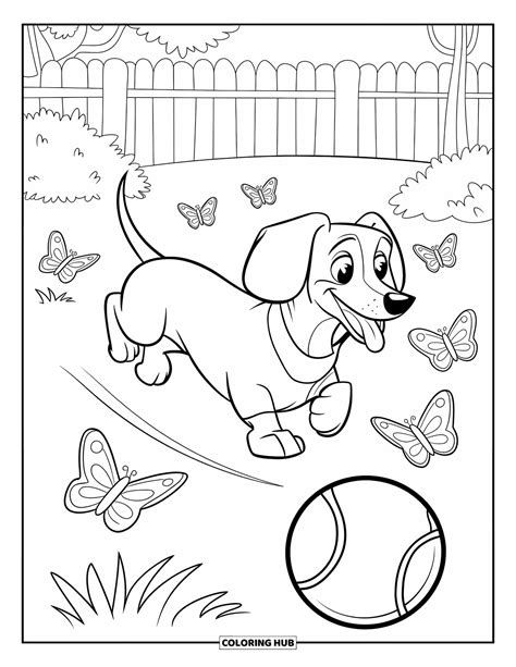 70+ Wiener Dog Coloring Pages for Kids & Adults (Free Printable PDFs)