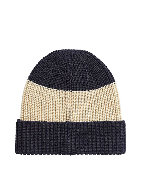 Buy Striped Beanie Hat at Marks & Spencer