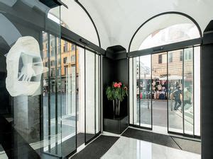 Sliding door - TSA 2 + 1 - Ponzi - glass / automatic / telescopic