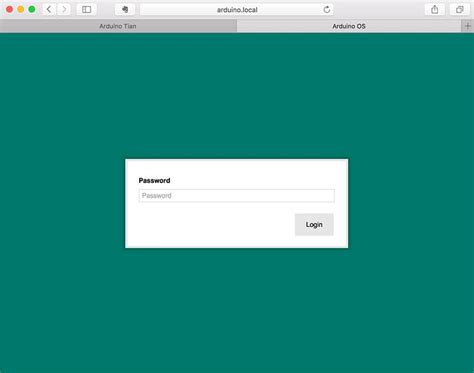 Getting Started with the Arduino Tian