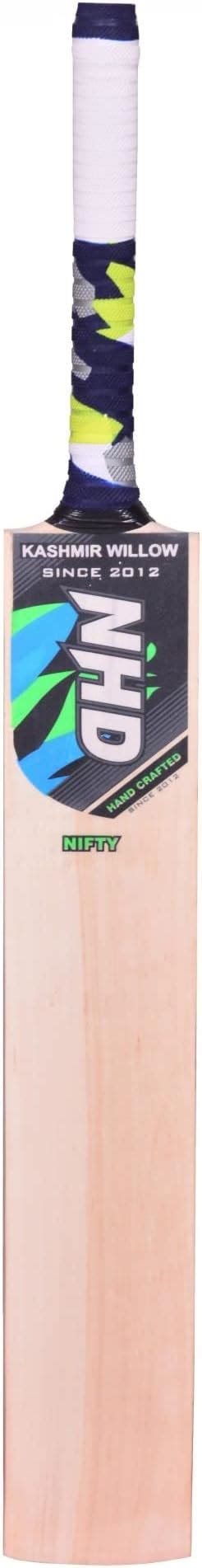 NHD NIFTY Double Blade Kashmir Willow Cricket Bat to Play with All Type ...