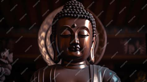 Premium Photo | A buddha statue is a representation of siddhartha gautama the founder of buddhism