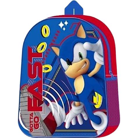 Sonic The Hedgehog | Backpack | Little Gecko