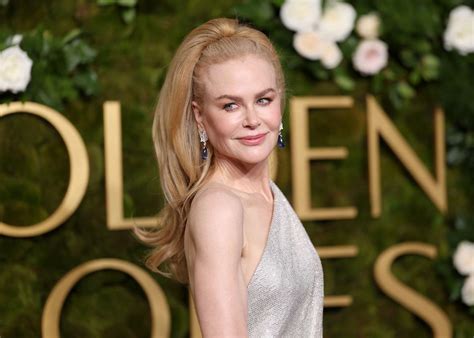 Nicole Kidman Wore a Voluminous Bombshell Hairstyle at the 2025 Golden ...