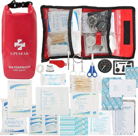 GPUSFAK Boat Emergency Kit 2-in-1 Waterproof First Aid Kit India | Ubuy