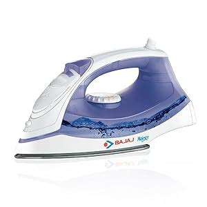 Buy Bajaj MX-3 1250W Steam Iron with Steam Burst, Vertical and ...