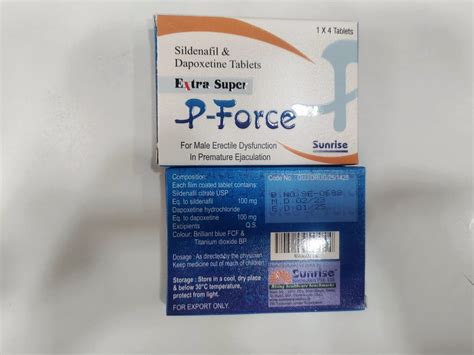 Sildenafil and dapoxetine Tablet - PHARMIKA INDIA PVT LTD.