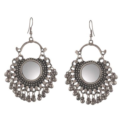 Fashion Factory Designer Traditional Afghani Tribal Oxidized Chandbali ...