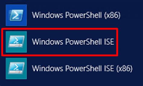 Image result for Windows PowerShell Ise X64