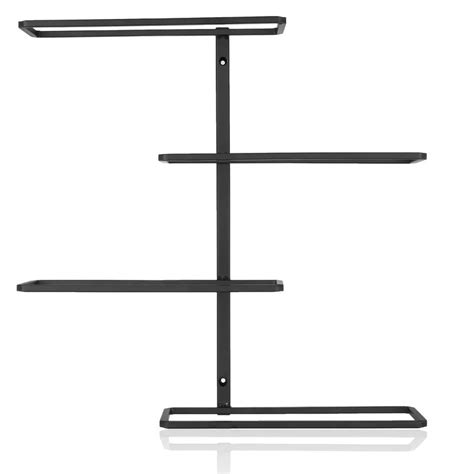 Wine Rack : Wall Mounted Wine Bottle Rack in Black – GKW Retail