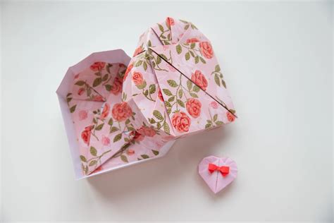 Image result for Origami Heart Box Tutorial