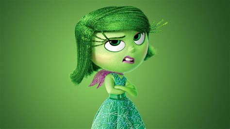 Download Disgust from Inside Out Feels Her Way Through Life Wallpaper ...