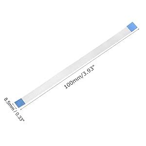 SLVC FFC Cable 16 Pin 0.5mm Pitch (A-TYPE) 100mmLength Flex FPC Ribbon ...