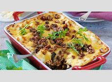 Vegetarisk lasagne med svamp och fetaost ? recept   Året Runt