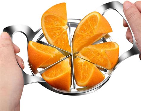 Amazon.com: Orange Slicer and Cutter - Stainless Steel Apple Slicer ...