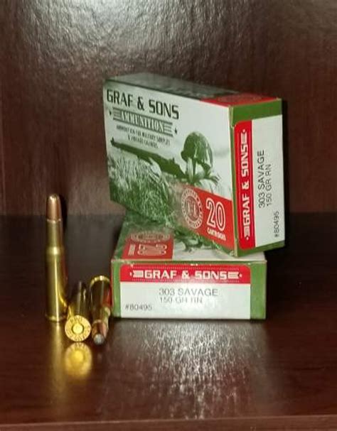 Grafs & Sons Hornady 7.65 Argentine Ammunition H80489 150 Grain Soft ...