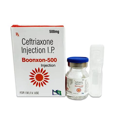 BOONXON-500 Injection Mediboon Pharma Pvt. Ltd.