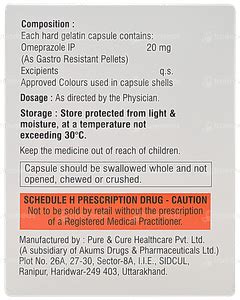 Omezoren 20 Capsule 20: Uses, Side Effects, Price & Substitutes