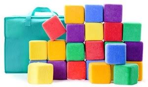 Milliard Soft Foam Blocks, Jumbo Size, For Stacking Sorting And ...