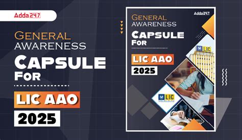 GA Capsule for LIC AAO 2025, Download Free PDF