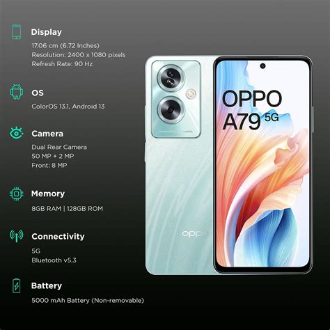 OPPO A79 5G - Price in India (October 2025), Full Specs, Comparison (HT ...