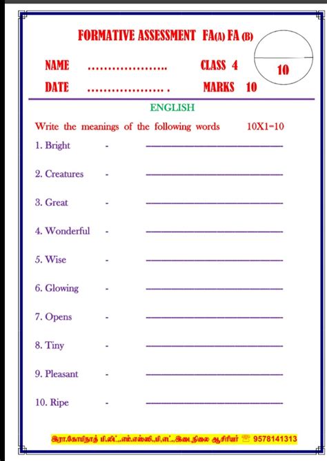4 std FA B 2018-2019 TERM 3 ENGLISH.pdf'- click here