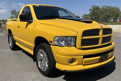 No Reserve: 5k-Mile 2004 Dodge Ram 1500 SLT Rumble Bee 4x4 for sale on ...