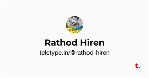Rathod Hiren — Teletype
